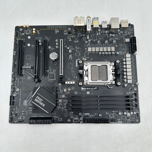 MSi PRO B650-VC WIFI AM5 ATX Motherboard Unit Only READ