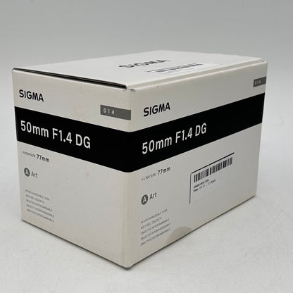 New Sigma Art Lens 50mm f/1.4 DG For Sony E-Mount Fixed/Prime Lens
