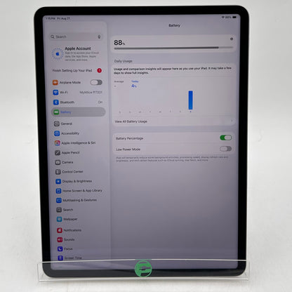 WiFi Only Apple iPad Pro 12.9" 6th Gen 128GB Space Gray MNXP3LL/A