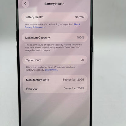 Factory Unlocked Apple iPhone Air 256GB Space Black MG184LL/A
