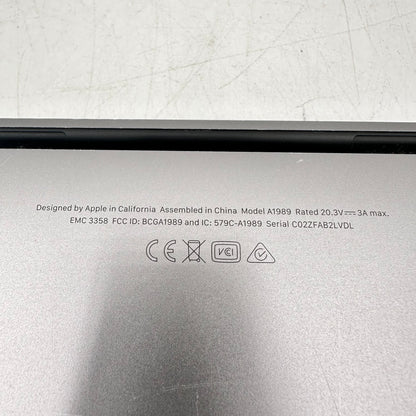 2018 Apple MacBook Pro 13.3" i7-8569U 2.8GHz 16GB RAM 1TB SSD Space Gray A1989