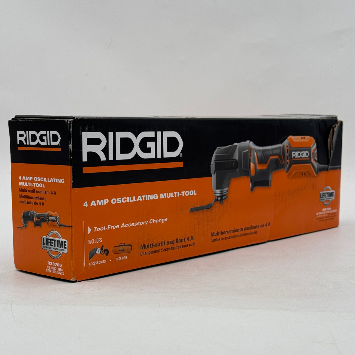 New Rigid R28700 120V 4 AMP Oscillating Multi-Tool