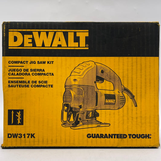 New DeWalt DW317K 120V Compact Jig Saw Kit