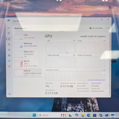 Microsoft Surface Pro 9 2038 13" i5-1235U 2.5GHz 16GB RAM 256GB SSD