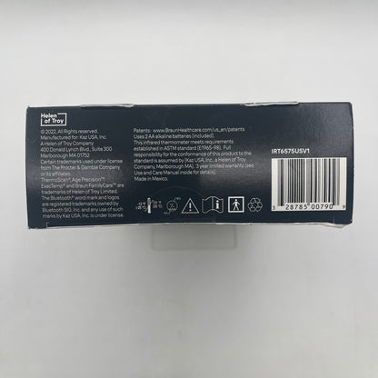 New Braun ThermoScan 7+ Connect Ear Thermometer IRT6575