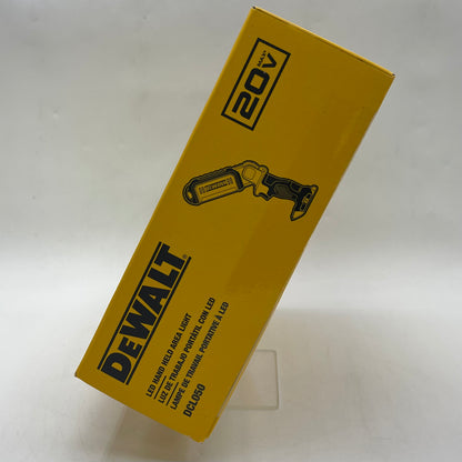 New DeWalt DCL050 20V MAX Led Hand Held Area Light