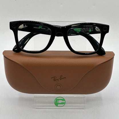 Ray-Ban Meta Wayfarer Gen 2 Shiny Black Transitions RW4012 601/1M AI Glasses