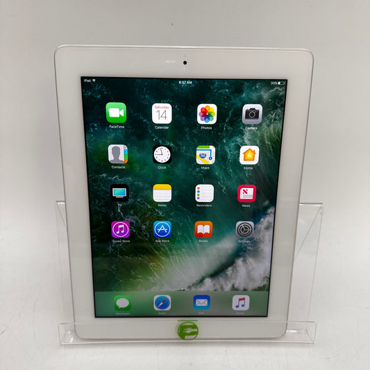 WiFi Only Apple iPad 4th Gen 16GB 9.7" Silver MD513LL/A