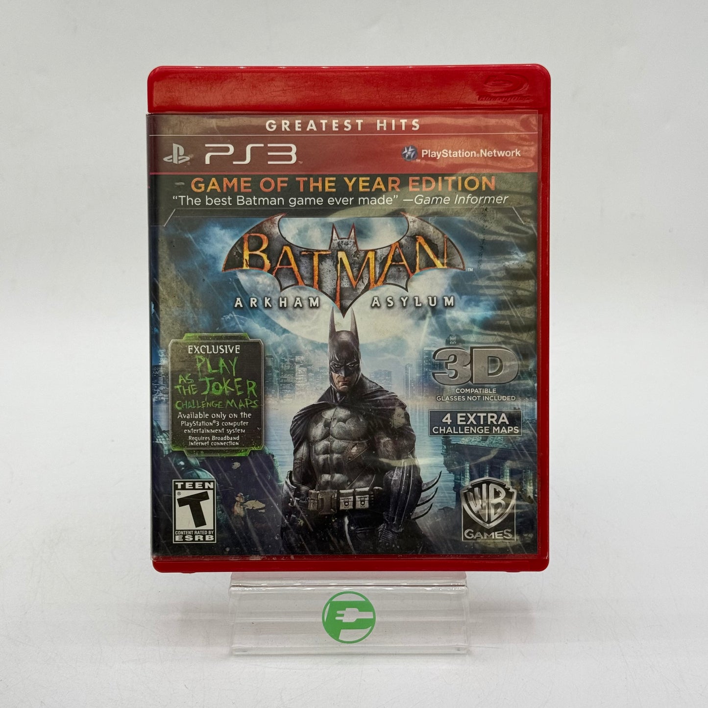 Batman: Arkham Asylum (Sony PlayStation 3 PS3, 2009)