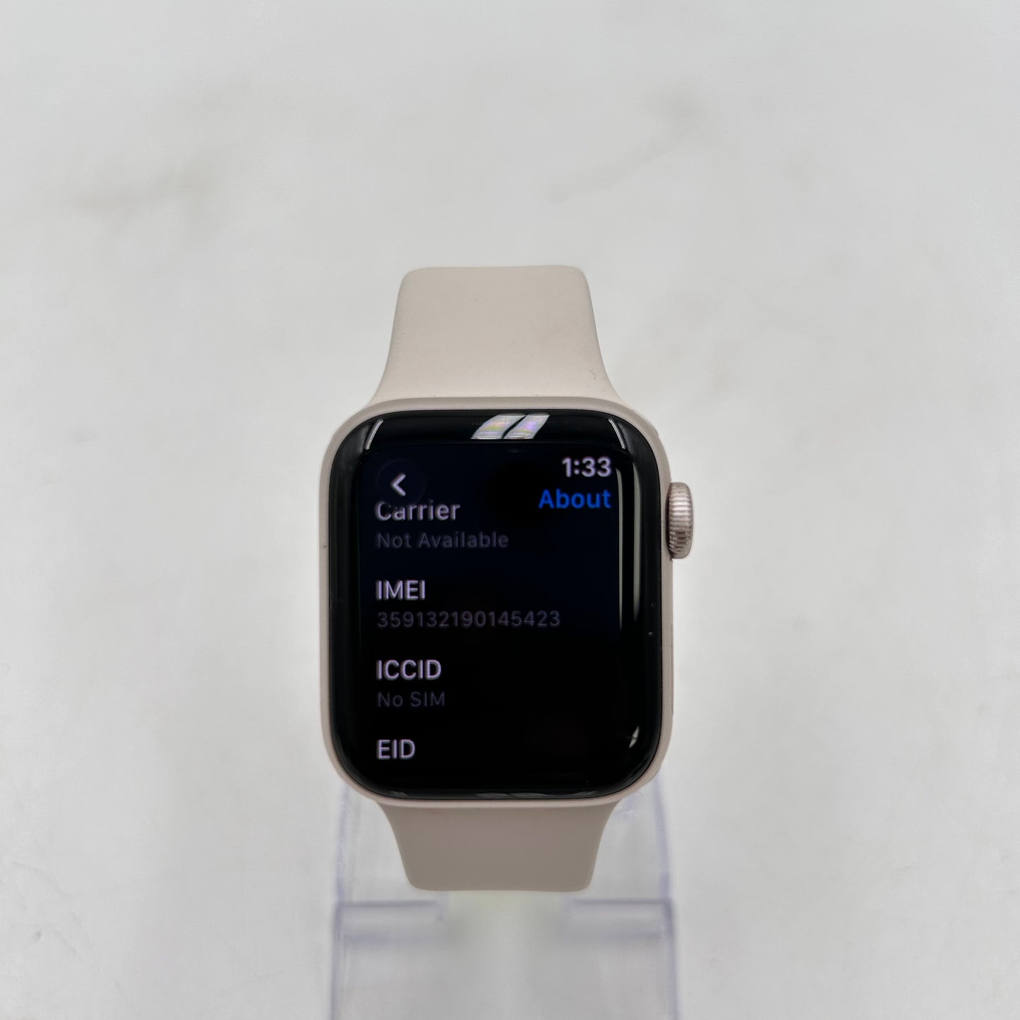 Unlocked Apple Watch SE 3 40MM Starlight Aluminum Light Blush Loop MEP64LW/A