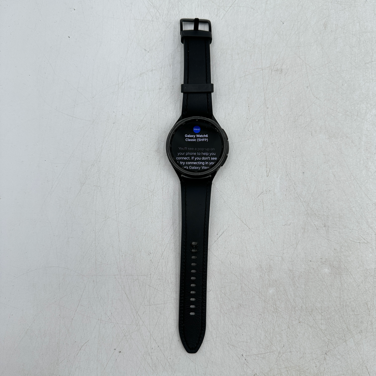 Factory Unlocked Samsung Galaxy Watch6 Classic Aluminum SM-R965U