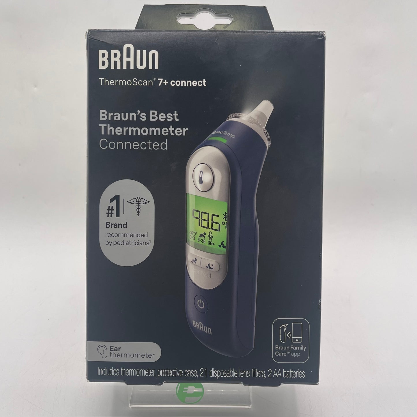 New Braun ThermoScan 7+ Connect Ear Thermometer IRT6575