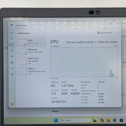 Dell Latitude 5420 14" i7-1185G7 3.0GHz 16GB RAM 512GB SSD