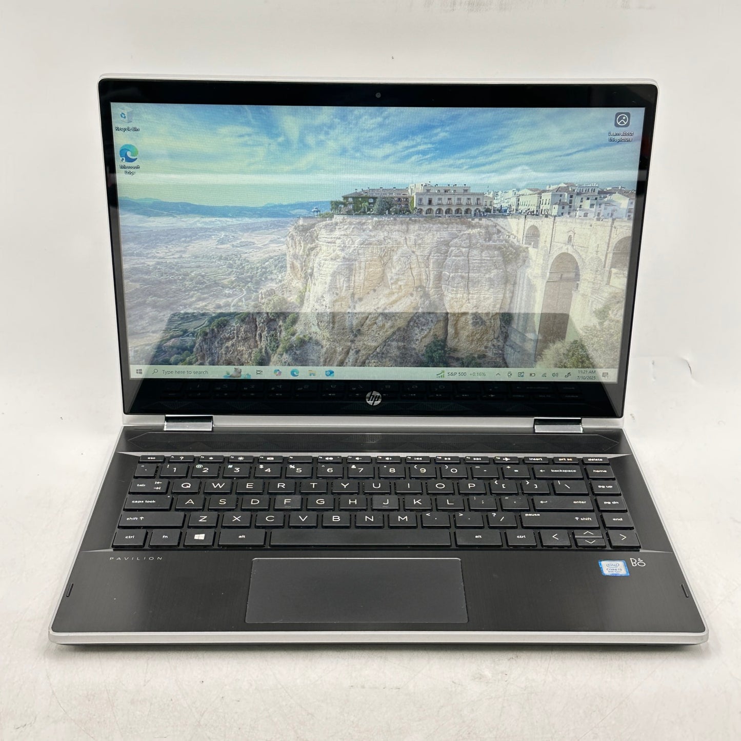 HP Pavilion x360 Convertible 14M-cd005dx i3-8130U 2.2GHz 8GB RAM 256GB HDD READ
