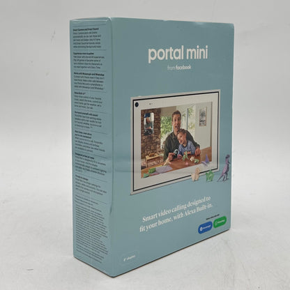 New Facebook Portal Mini Smart Display DT90GB 