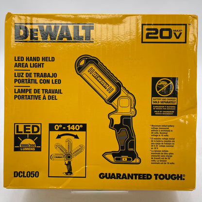 New DeWalt DCL050 20V MAX Led Hand Area Light
