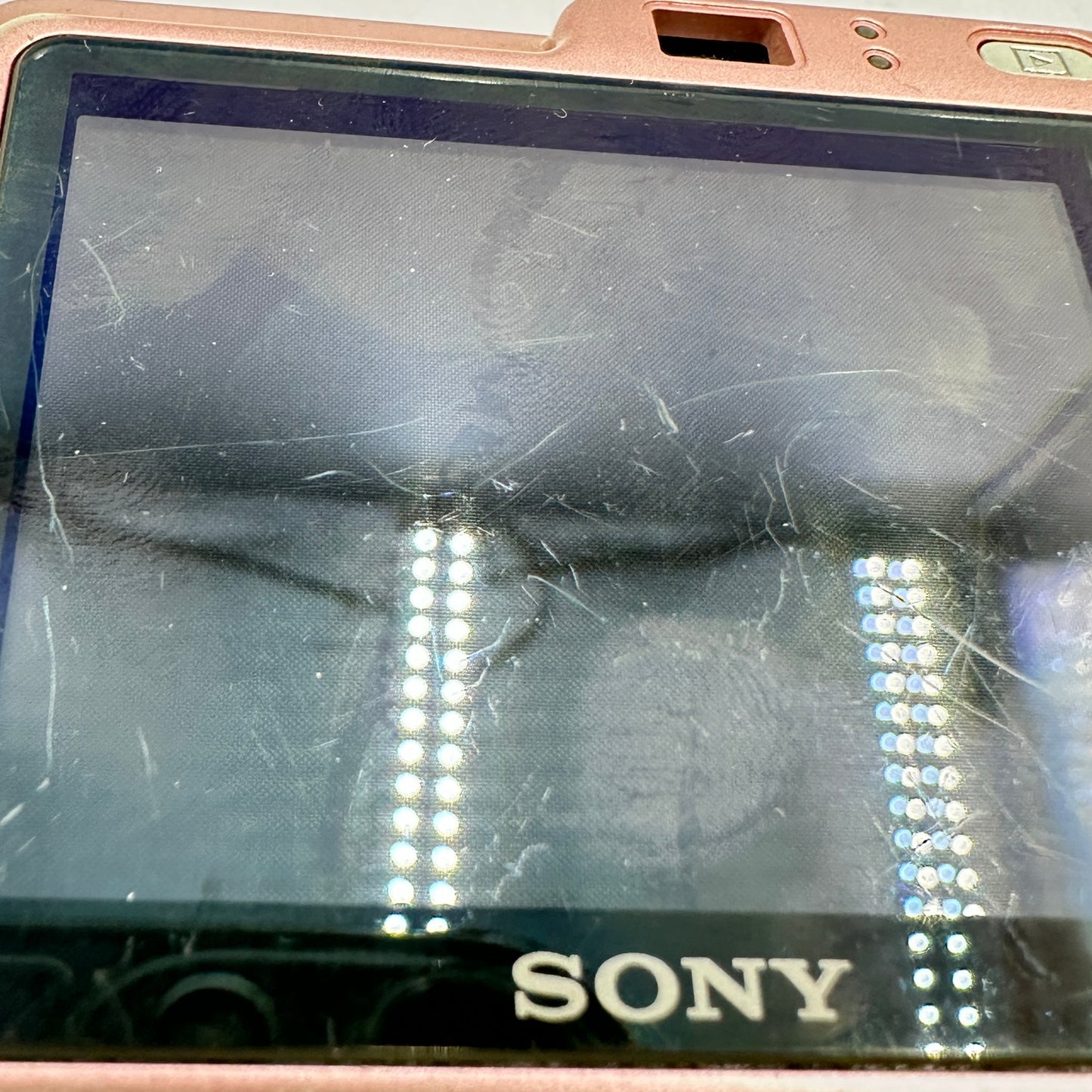 Broken Sony Cybershot DSC-W55 7.2MP Digital Point-And-Shoot Camera