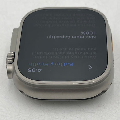 Unlocked Apple Watch Ultra 2 49MM Natural Titanium MRF23LL/A