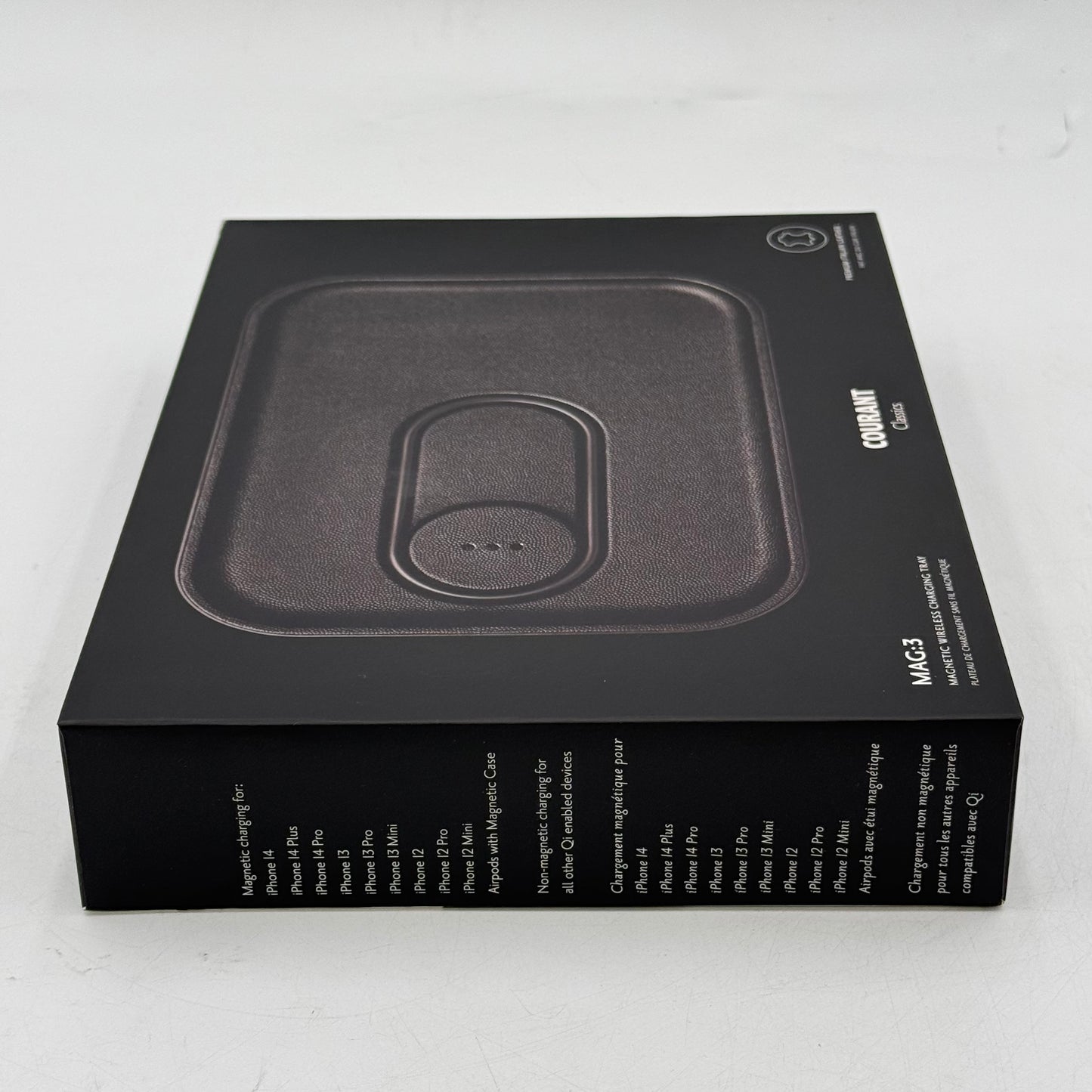 New COURANT MAG 3 Magnetic Wirless Charging Tray CR-MAG3-BK-BK
