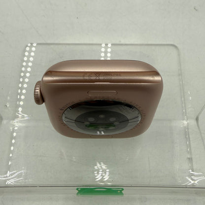 GPS Only Apple Watch Series 10 42MM Rose Gold Aluminum Light Blush Sport Band