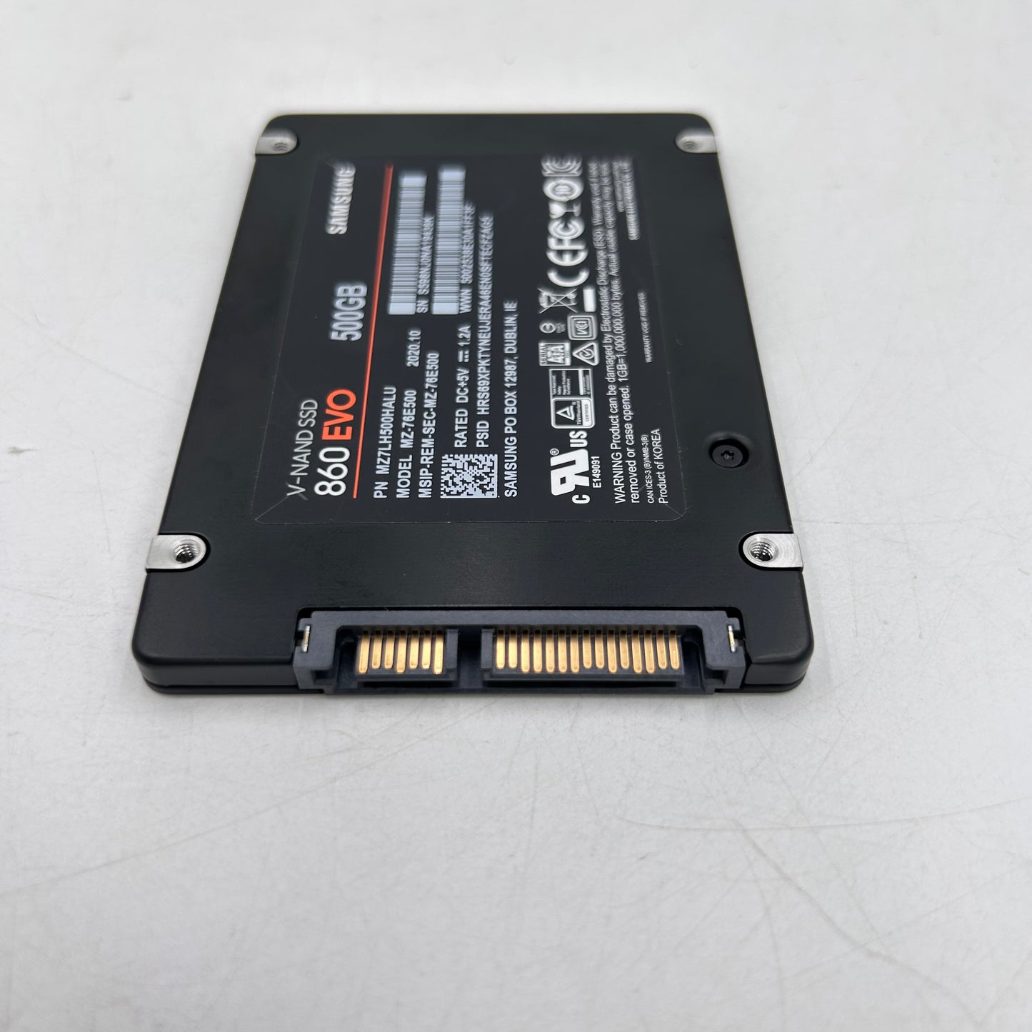 Samsung 2.5" 860 EVO 500GB SATA III 6Gbps SSD MZ-76E500