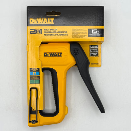 New DeWalt DWHT70350 2-In-1 Multi Tacker