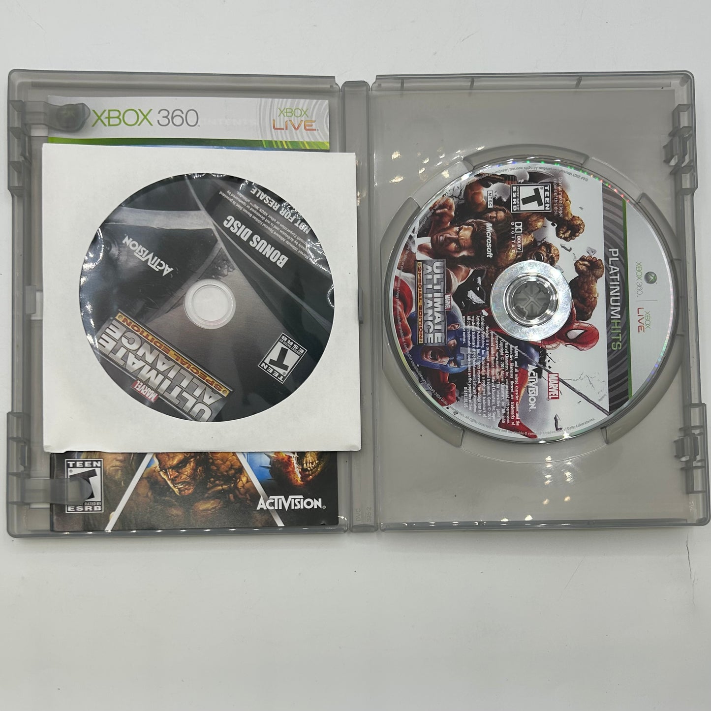 Marvel Ultimate Alliance Special Edition (Microsoft Xbox 360, 2007) CIB