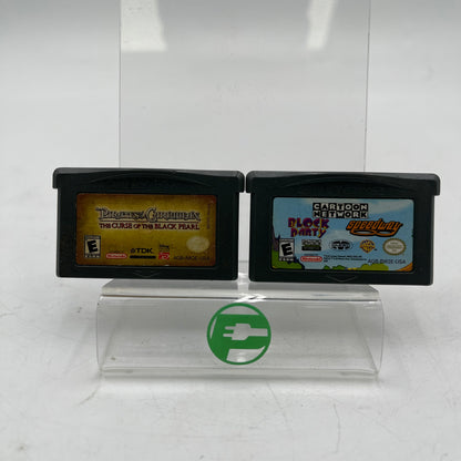 Lot of 2 Nintendo Game Boy Advance Cartoon Network | Pirates of the Caribbean