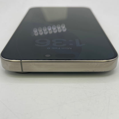 Factory Unlocked Apple iPhone 15 Pro Max 256GB Natural Titanium MU683LL/A