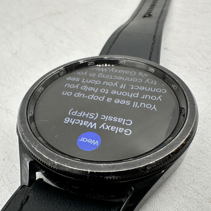 Factory Unlocked Samsung Galaxy Watch6 Classic Aluminum SM-R965U