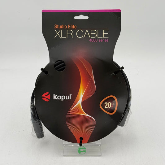 New Kopul Studio Elite 4000 Series XLR Microphone Cable M4020 (20 ft.)