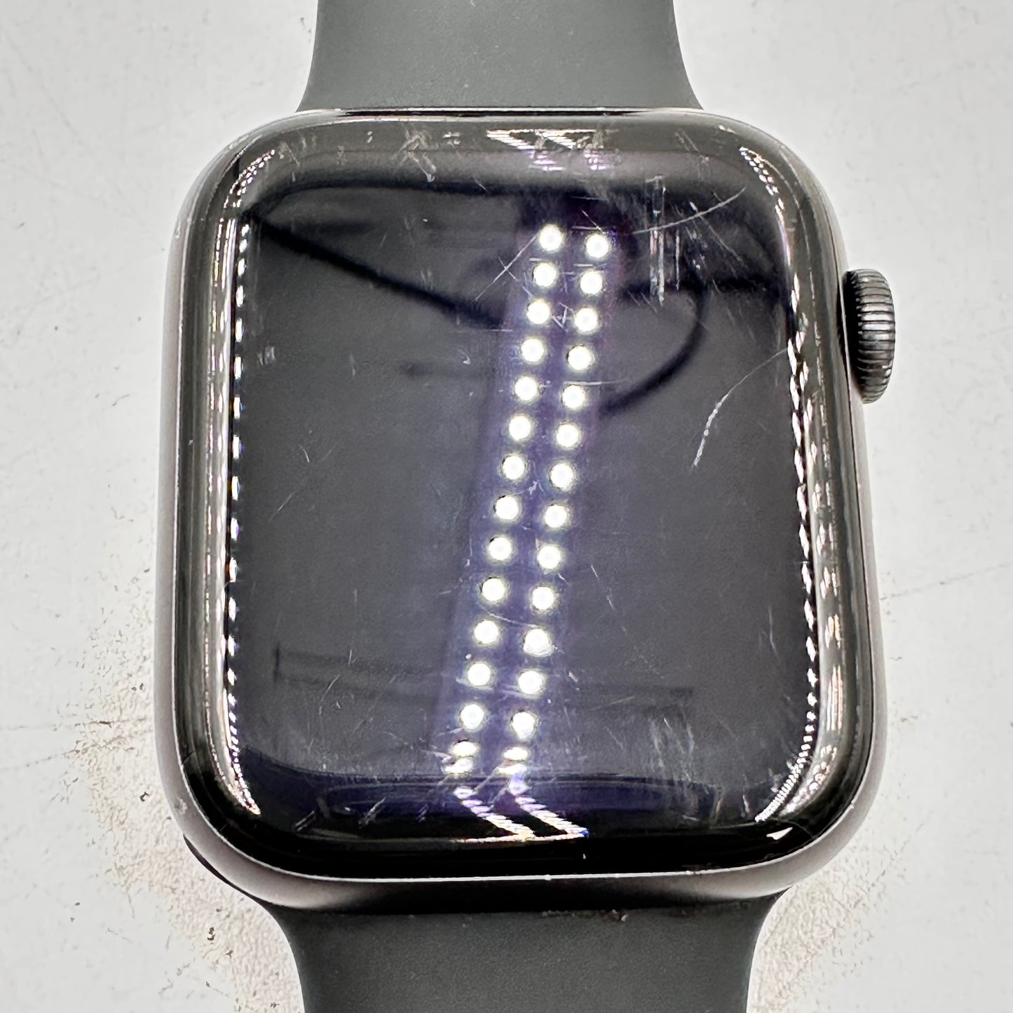 Factory Unlocked Apple Watch Series 6 44MM Black Aluminum + Sport Band M07H3LL/A