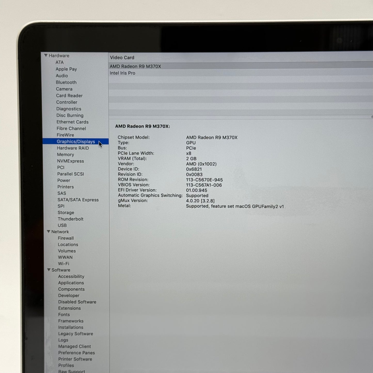 2015 Apple MacBook Pro 15" i7 2.8GHz 16GB RAM 1TB SSD Silver A1398