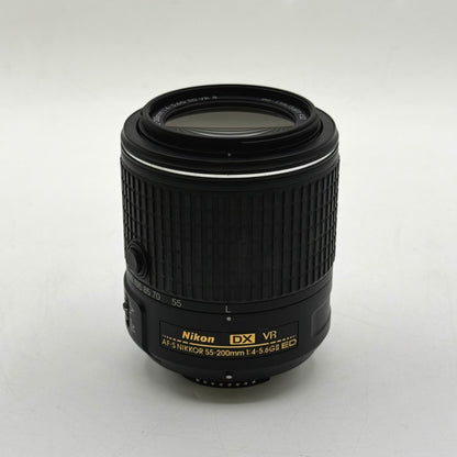 Nikon AF-S DX NIKKOR 55-200mm f4-5.6G ED VR II Zoom Lens F-Mount