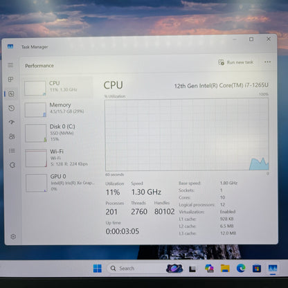 Lenovo ThinkPad X1 Carbon Gen 10 21CB00BXUS 14" i7-1265U 1.8GHz 16GB RAM 1TB SSD