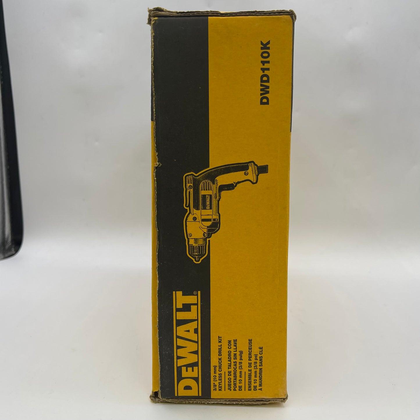 New DeWalt DWD110K Keyless Chuck Drill Kit