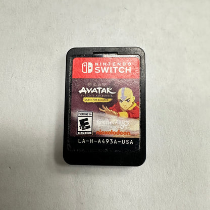 Avatar The Last Airbender:Quest for Balance(Nintendo Switch, 2023)Cartridge Only