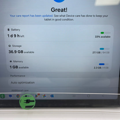 T-Mobile Samsung Galaxy Tab A9 Plus 64GB Black SM-X218U