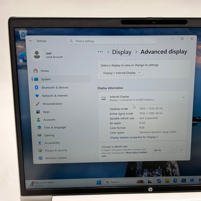 HP ProBook 440 G11 14" Core Ultra 5 125U 1.3GHz 16GB RAM 256GB SSD