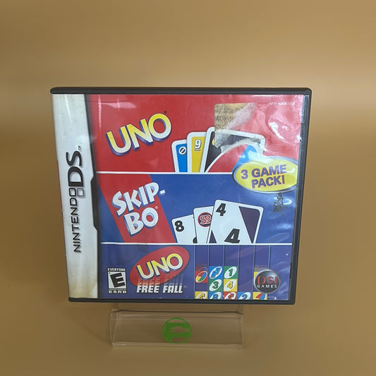 Uno & SkipBo & Free Fall  (Nintendo DS,  2006)