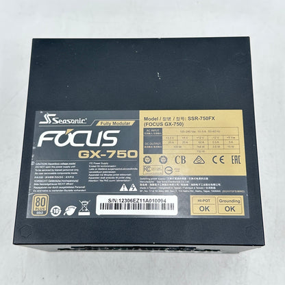 Seasonic Focus GX-750 Power Supply SSR-750FX Unit Only