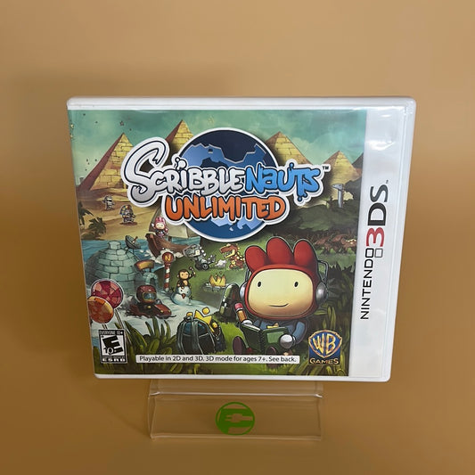 Good Scribblenauts Unlimited  (Nintendo 3DS,  2012)