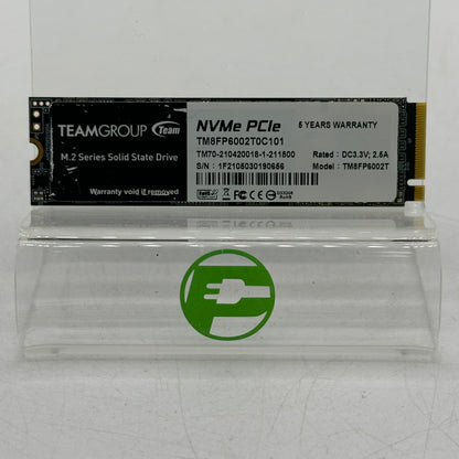 TeamGroup 2280mm 2TB M.2 NVMe Gen 3.0 x 4 SSD TM8FP6002T