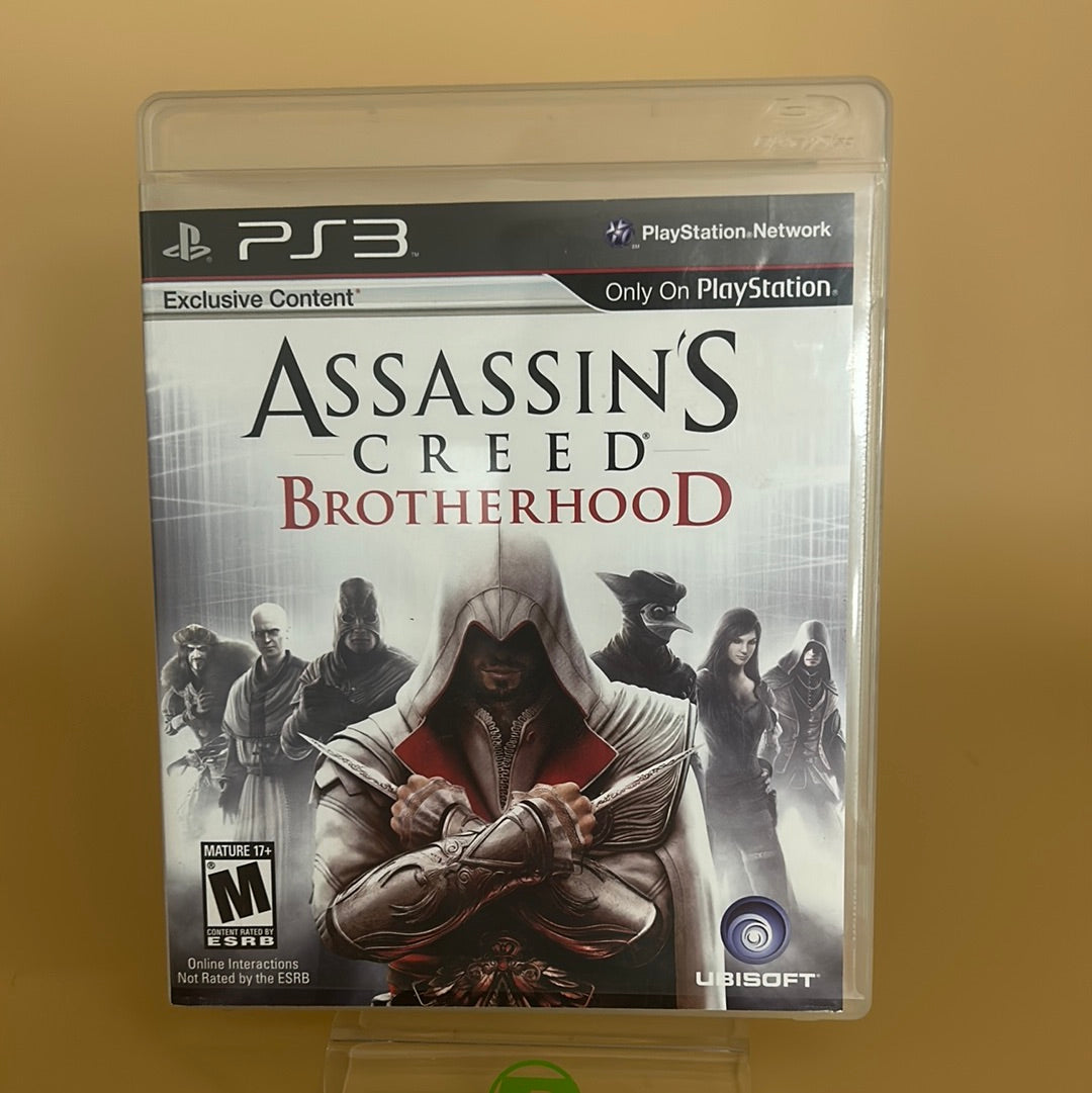 Good Assassin's Creed: Brotherhood  (Sony PlayStation 3 PS3,  2010)