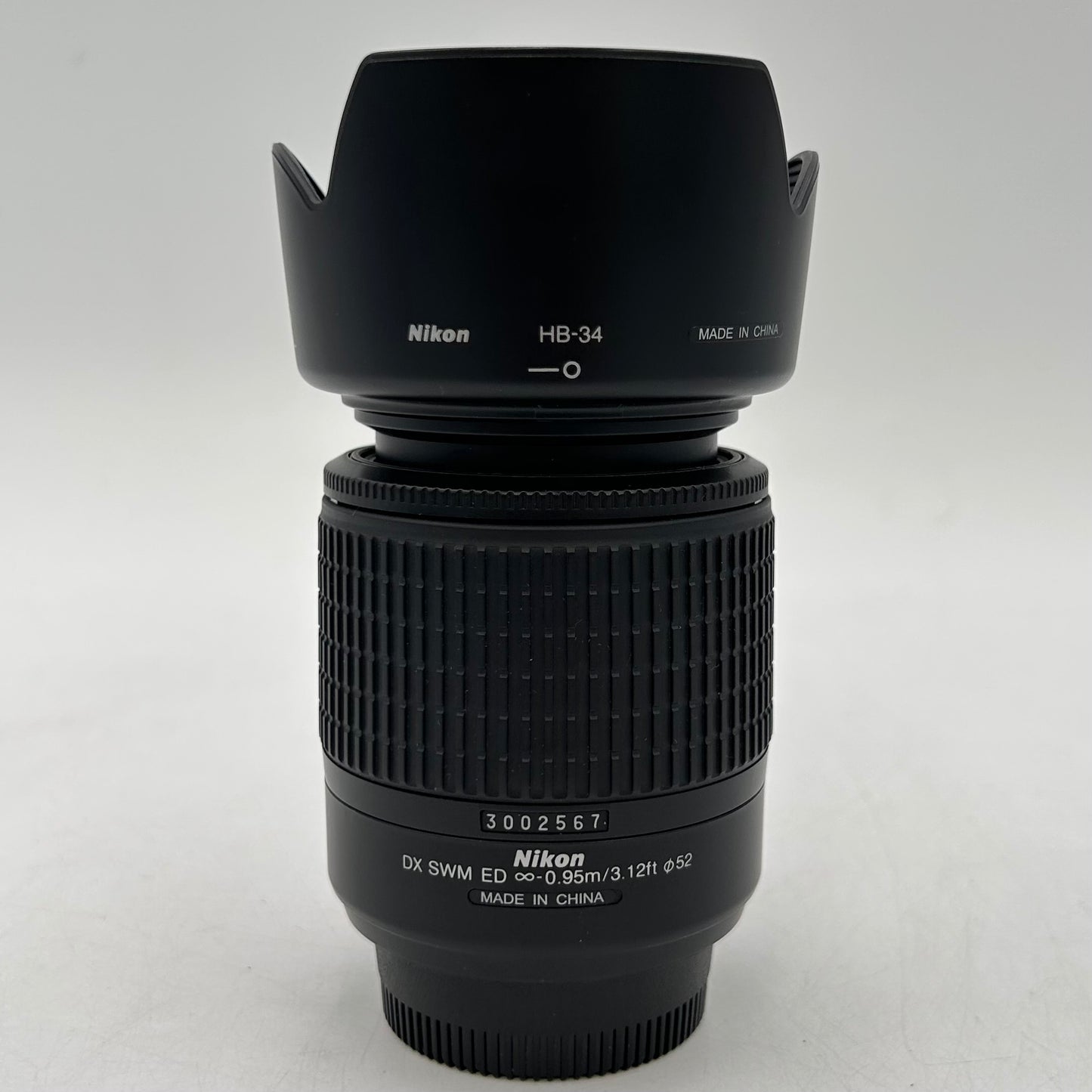 Nikon AF-S DX NIKKOR 55-200mm f/2.8 Auto & Manual Lens F