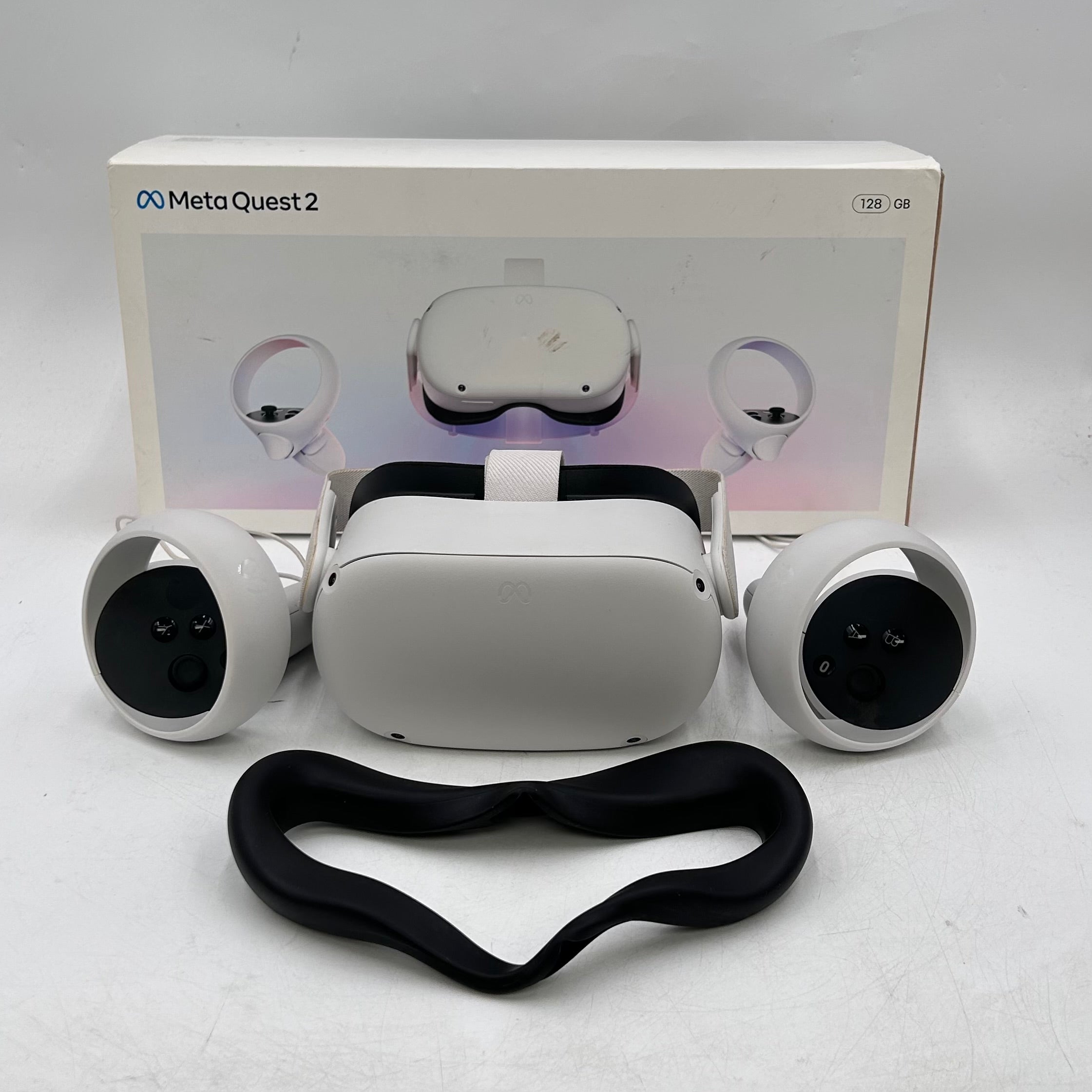 Meta Oculus QUEST2 KW49CM VRヘッドセット 128GB メタ 家庭用 映像