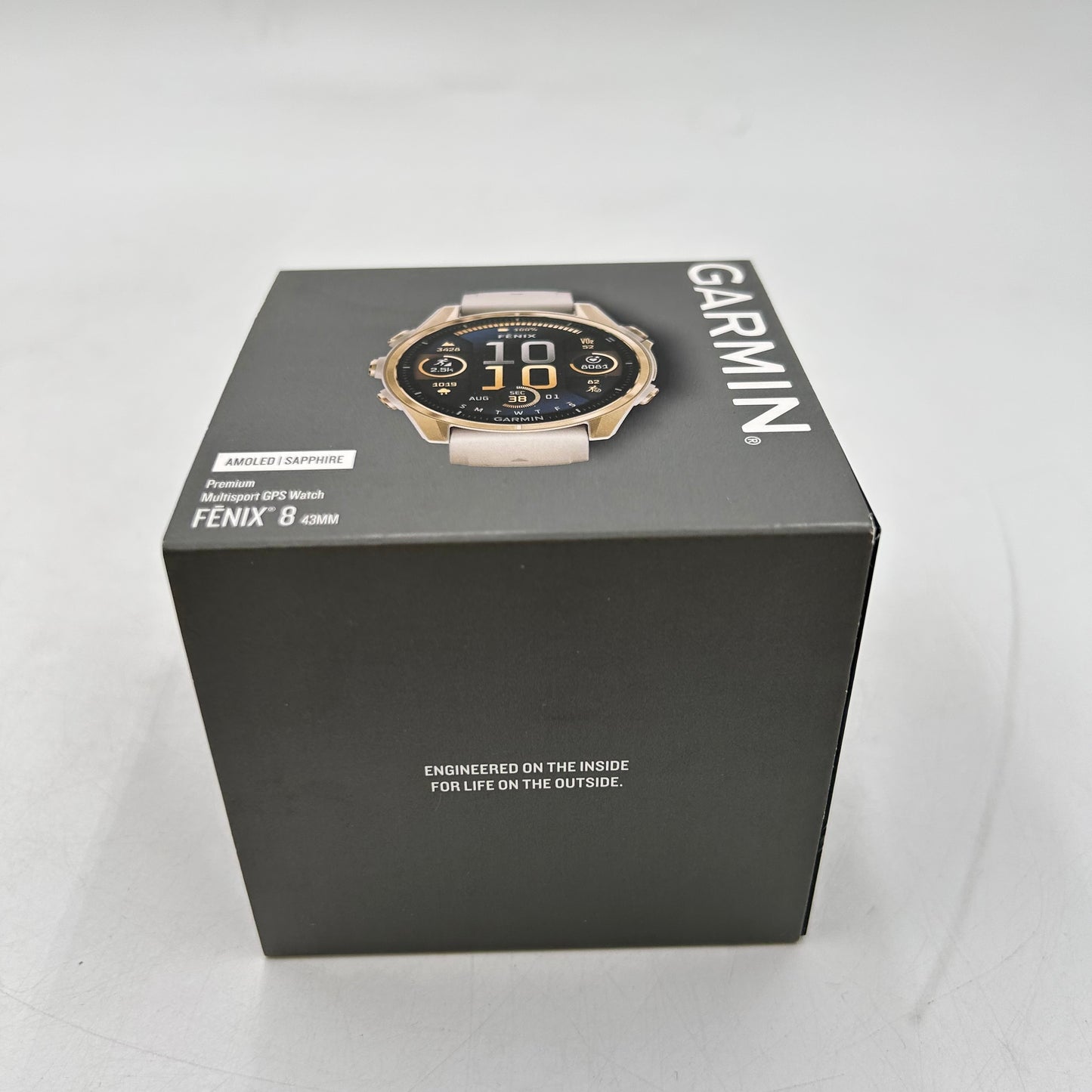 New Garmin Fenix 8 43mm Multisport GPS Smart Watch 010-02903-11