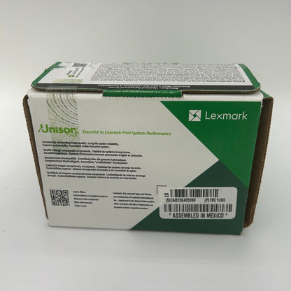 New Lexmark 78C1UK0 Black Toner Cartridge