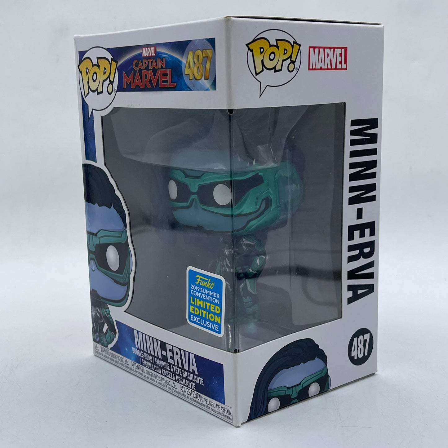 New Funko POP Minn-Erva Vinyl Figure #487