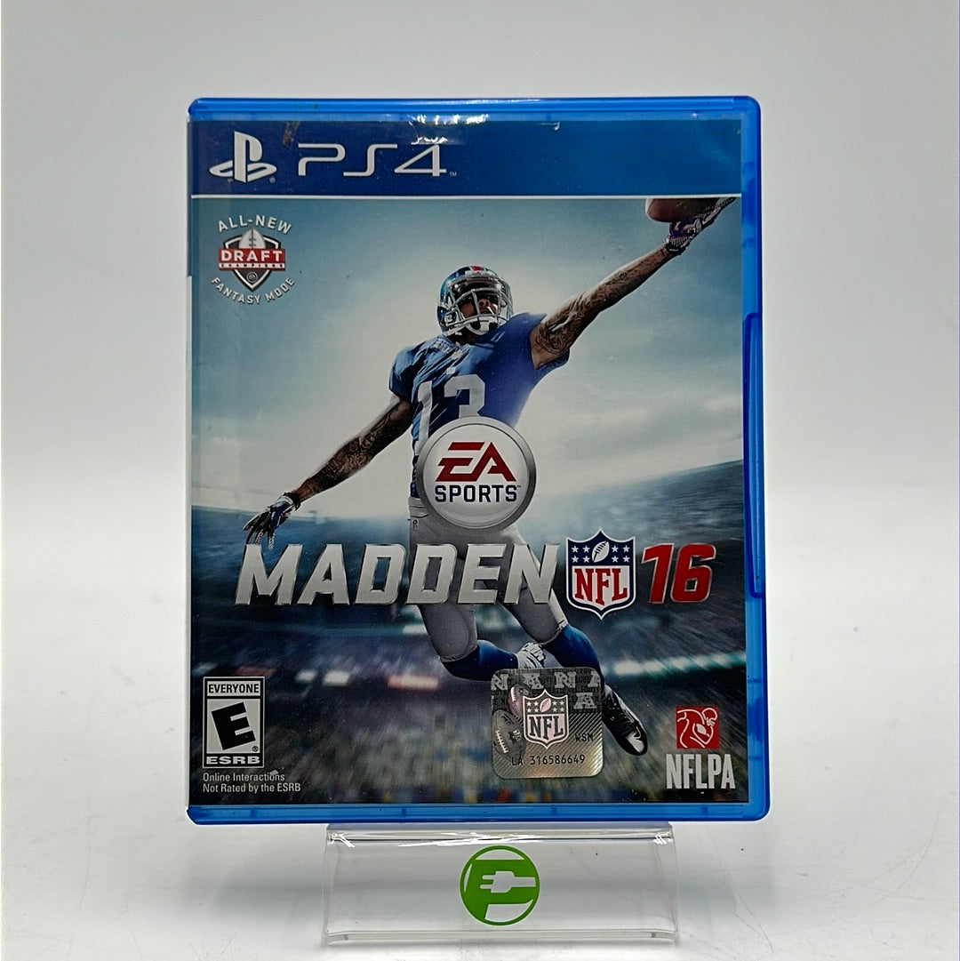 Madden NFL 16  (Sony PlayStation 4 PS4,  2015)